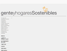 Tablet Screenshot of genteyhogaressostenibles.info